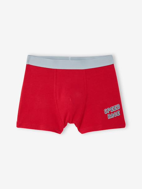 Lot 5 boxers voiture F1 anthracite 4 - vertbaudet enfant 