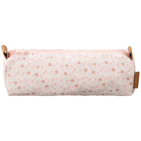 Trousse d'école - Fleurs Rose, vert d'eau, blanc 1 - vertbaudet enfant 