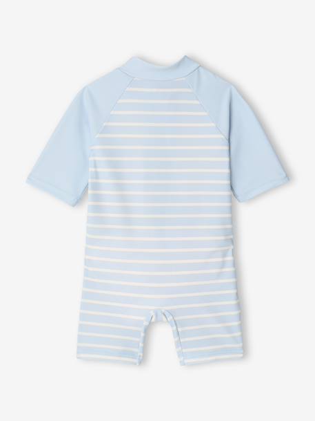 Combinaison anti-UV bébé couche intégrée bleu ciel 3 - vertbaudet enfant 