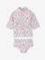 Maillot 2 pièces bain fille anti UV rose nude 2 - vertbaudet enfant 