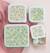 Lot de 4 boîtes à goûter fleurs Vert, rose, blanc 5 - vertbaudet enfant 