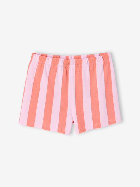 Lot 2 pyjashorts manches courtes fille rose 9 - vertbaudet enfant 