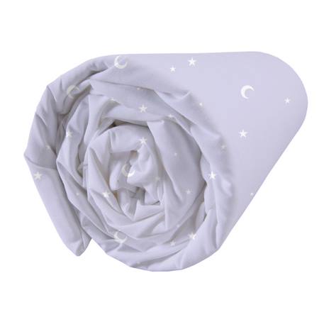 Drap-housse imprimé 100% coton, disney home stitch happy Violet 2 - vertbaudet enfant 