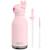 Gourde isotherme bestie lapin rose (460 ml) Rose, violet 2 - vertbaudet enfant 