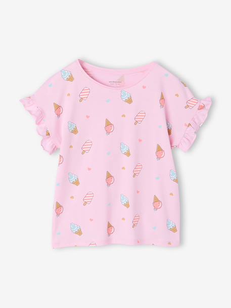 Lot 2 pyjashorts manches courtes fille rose 10 - vertbaudet enfant 