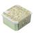Lot de 4 boîtes à goûter fleurs Vert, rose, blanc 4 - vertbaudet enfant 