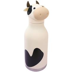 Puériculture-Gourde isotherme bestie vache (460 ml)