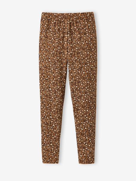 Legging long imprimé marron 5 - vertbaudet enfant 