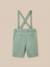 Bermuda lin/coton garçon - collection fêtes et mariages Celadon clair 2 - vertbaudet enfant 