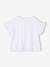 T-shirt fille manches détails brodés corail+écru+kaki 6 - vertbaudet enfant 