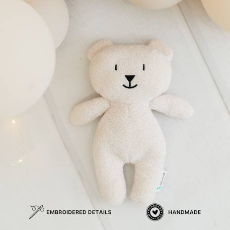 Poupée en tissu ours teddy ultra doux White 4 - vertbaudet enfant 