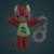 Doudou attache sucette jack mini ami de la nuit Blanc, rose, jaune+Orange, rouge, blanc+Rose, blanc 7 - vertbaudet enfant 