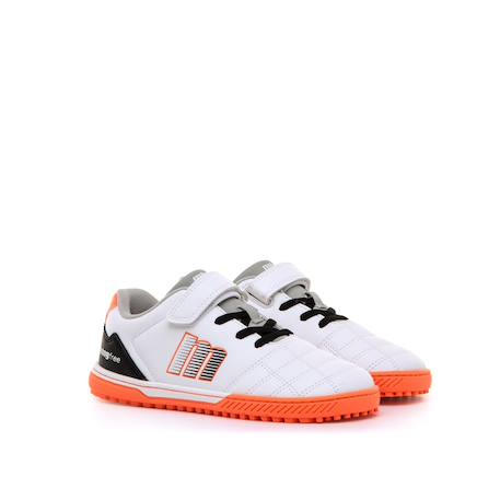 Sneakers de foot garçon synthétique lacets- fermeture adhésive Black+White 11 - vertbaudet enfant 