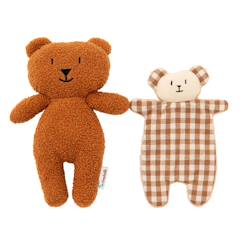 Jouet-Premier âge-Doudous-Poupée en tissu ours teddy ultra doux