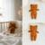 Poupée en tissu ours teddy ultra doux Brown 6 - vertbaudet enfant 