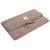Tapis à langer nomade cloudy rib milky coffee Ecru+Marron 10 - vertbaudet enfant 