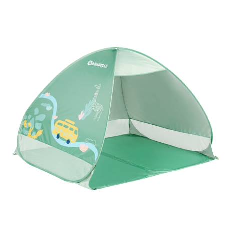 Tente anti uv bébé plage Vert 1 - vertbaudet enfant 