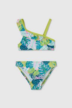 -Maillot de bain 2 pièces imprimé fleurs