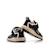 Sneakers garçon textile lacets- fermeture adhésive barefoot Black+bleu foncé–turquoise+Noir-gris 15 - vertbaudet enfant 