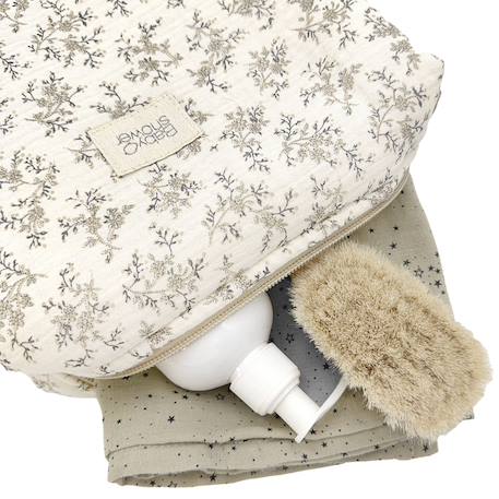 Trousse de toilette camila miley Ecru, vert 2 - vertbaudet enfant 