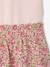 Robe fille effet 2 en 1 écru+indigo+rayé rose+rose pâle 22 - vertbaudet enfant 