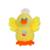 Peluche - les amis de pâques sonores - poussin jaune en peluche - 13 cm Jaune 1 - vertbaudet enfant 