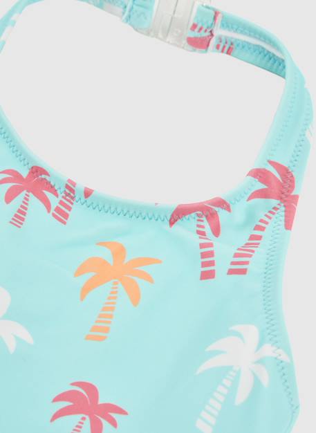 Maillot de bain fille imprimé palmiers Multicolore 3 - vertbaudet enfant 
