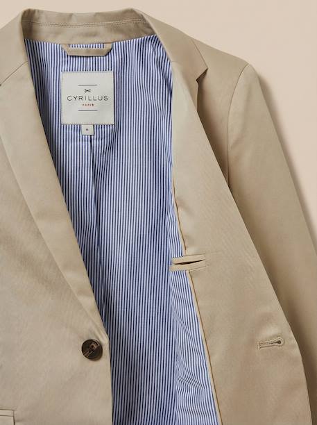 Veste de costume garçon - collection fêtes et mariages Beige 2 - vertbaudet enfant 