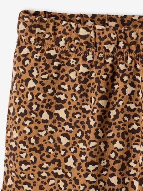 Legging long imprimé marron 6 - vertbaudet enfant 