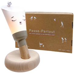 Coffret lampe nomade 5 en 1 pléiades - taupe cendré  - vertbaudet enfant