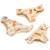 Lot de 3 couches pour poupée Multicolore 1 - vertbaudet enfant 