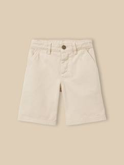 Bermuda en denim coloré garçon  - vertbaudet enfant