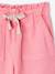Pantalon fille style paperbag Lyocell fluide corail+kaki+rose 13 - vertbaudet enfant 