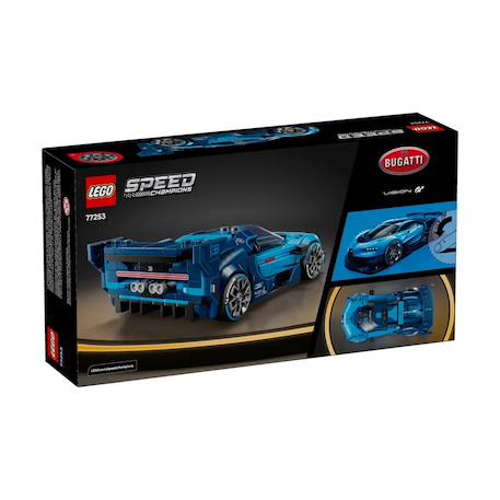 Speed champions hypercar bugatti vision gt 77253 Bleu 6 - vertbaudet enfant 