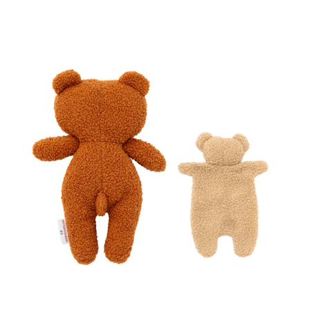 Poupée en tissu ours teddy ultra doux Brown 2 - vertbaudet enfant 