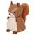 Alex l'ecureuil les petits animaux Marron, beige 1 - vertbaudet enfant 