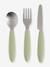 Set de couverts d'apprentissage orange+vert 4 - vertbaudet enfant 