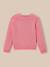Cardigan  point fantaisie Ecru+Rouge theatre+Sorbet 13 - vertbaudet enfant 