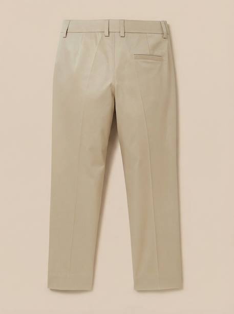 Pantalon de costume garçon - collection fêtes et mariages Beige 2 - vertbaudet enfant 