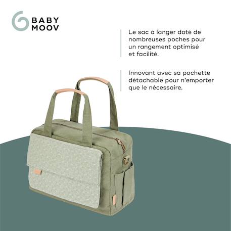 Sac à langer bébé day to day Bleu+Vert 9 - vertbaudet enfant 