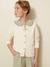 Cardigan  point fantaisie Ecru+Rouge theatre+Sorbet 5 - vertbaudet enfant 