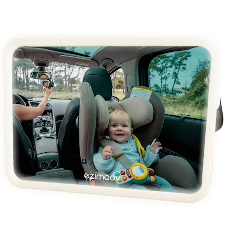 Miroir de voiture avec led Noir 1 - vertbaudet enfant 