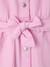 Robe ceinturée fille en twill coton mauve 4 - vertbaudet enfant 