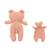 Poupée en tissu ours teddy ultra doux Pink 2 - vertbaudet enfant 
