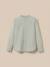 Chemise lin et coton – collection fêtes et mariages Rayure celadon 1 - vertbaudet enfant 