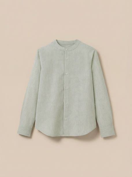 Garçon-Chemise lin et coton – collection fêtes et mariages