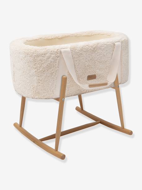 Couffin bébé Kuko blanc+marron 1 - vertbaudet enfant 