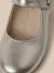 Babies en cuir irisé fille Blanc casse+Dore 12 - vertbaudet enfant 