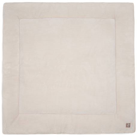 Tapis de jeu cloudy rib oatmeal (100 x 100 cm) Ecru 1 - vertbaudet enfant 