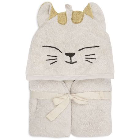 Cape de bain Ecru, noir, jaune 6 - vertbaudet enfant 